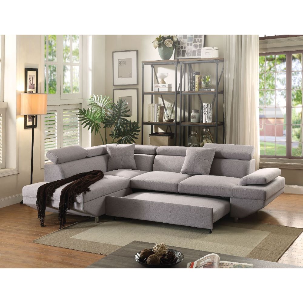  Jemima Sectional Sofa By Acme Furniture 