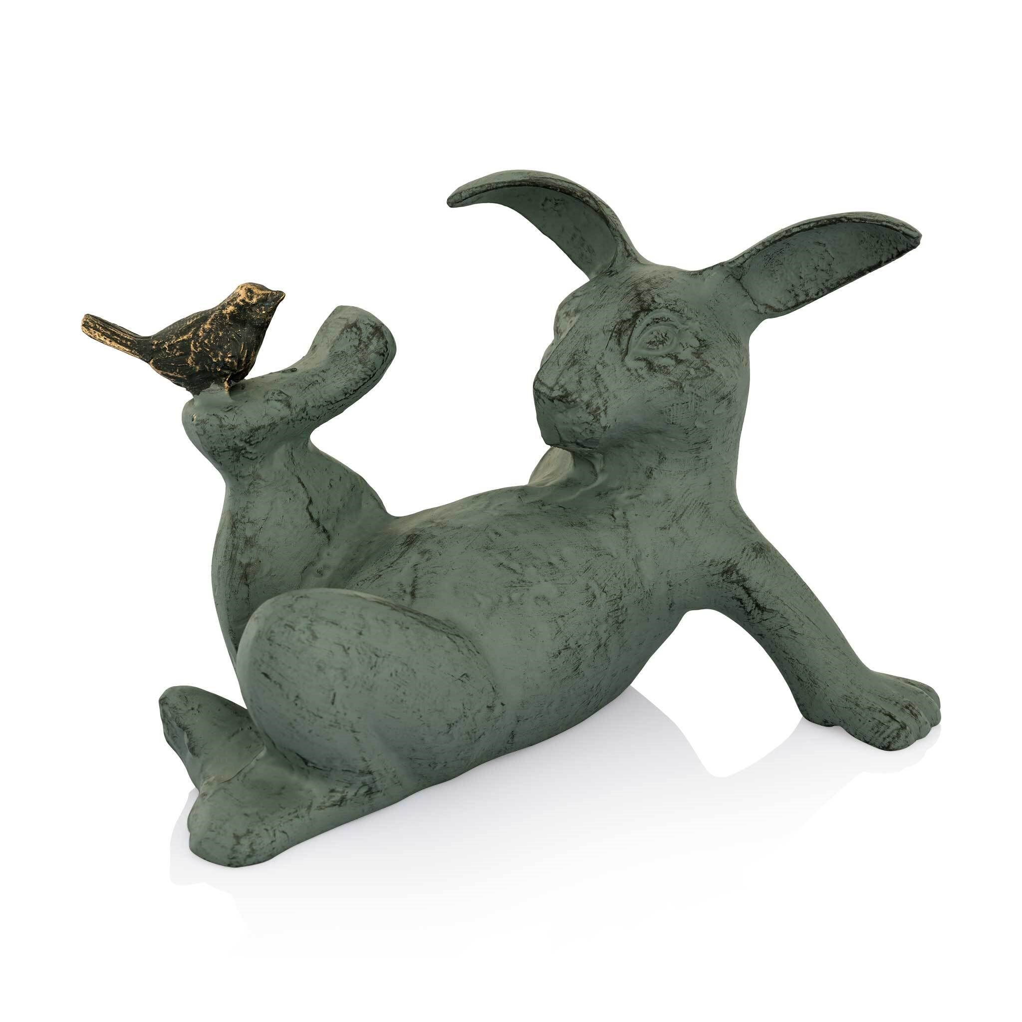 Playful Rabbit Garden Sculptures By SPI Home