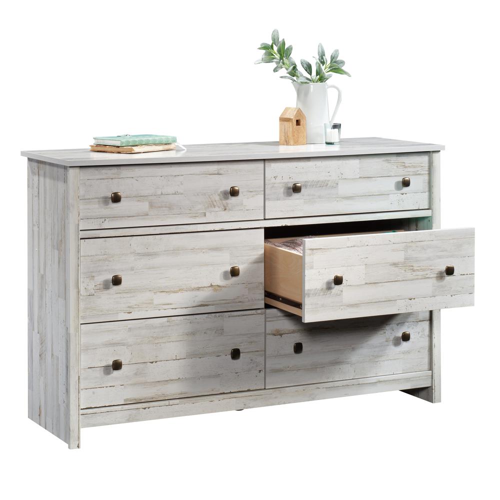  River Ranch Dresser White Plank By Sauder 