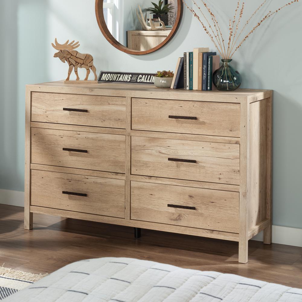  Pacific View 6 Dresser Prime Oak By Sauder 