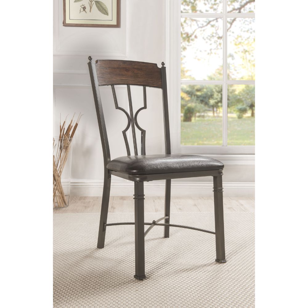  LynLee Side Chair 2Pc By Acme Furniture 