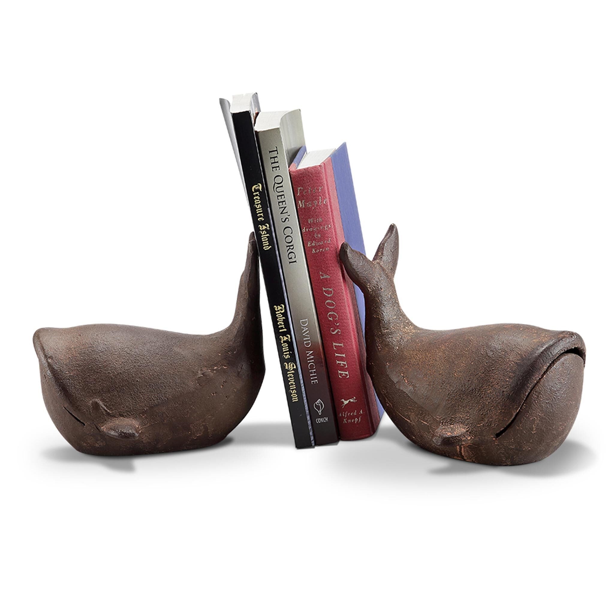 Whale Bookends PR By SPI Home