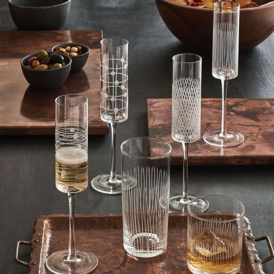 Livenza Drinking Glass, Set of 6 by Texture Designideas