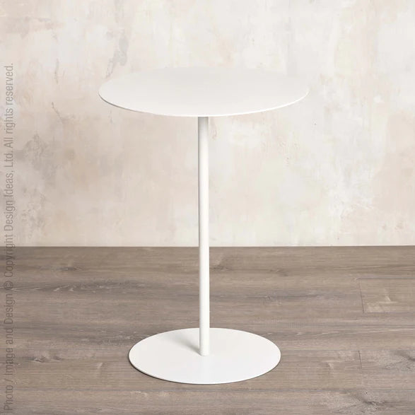  Miami Side Table-White By Texture Designideas 