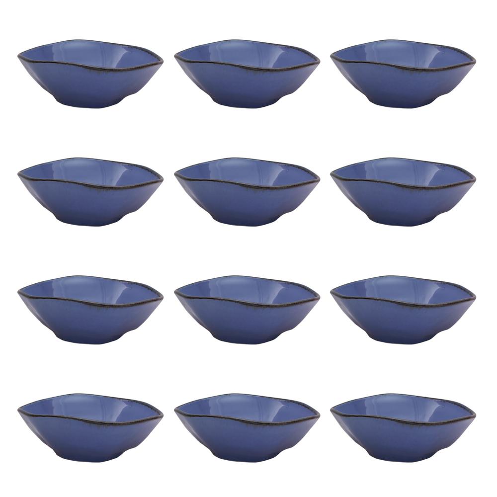  Oxford RYO 6 Large Dinner 20.29 oz Soup Bowls in Blue By Manhattan Comfort 