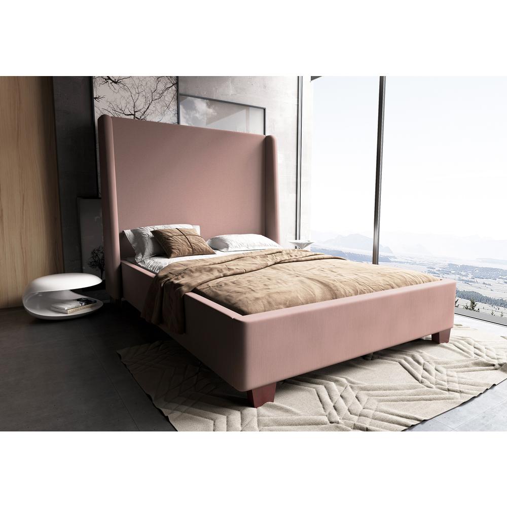  Parlay Full-Size Bed in Blush By Manhattan Comfort 