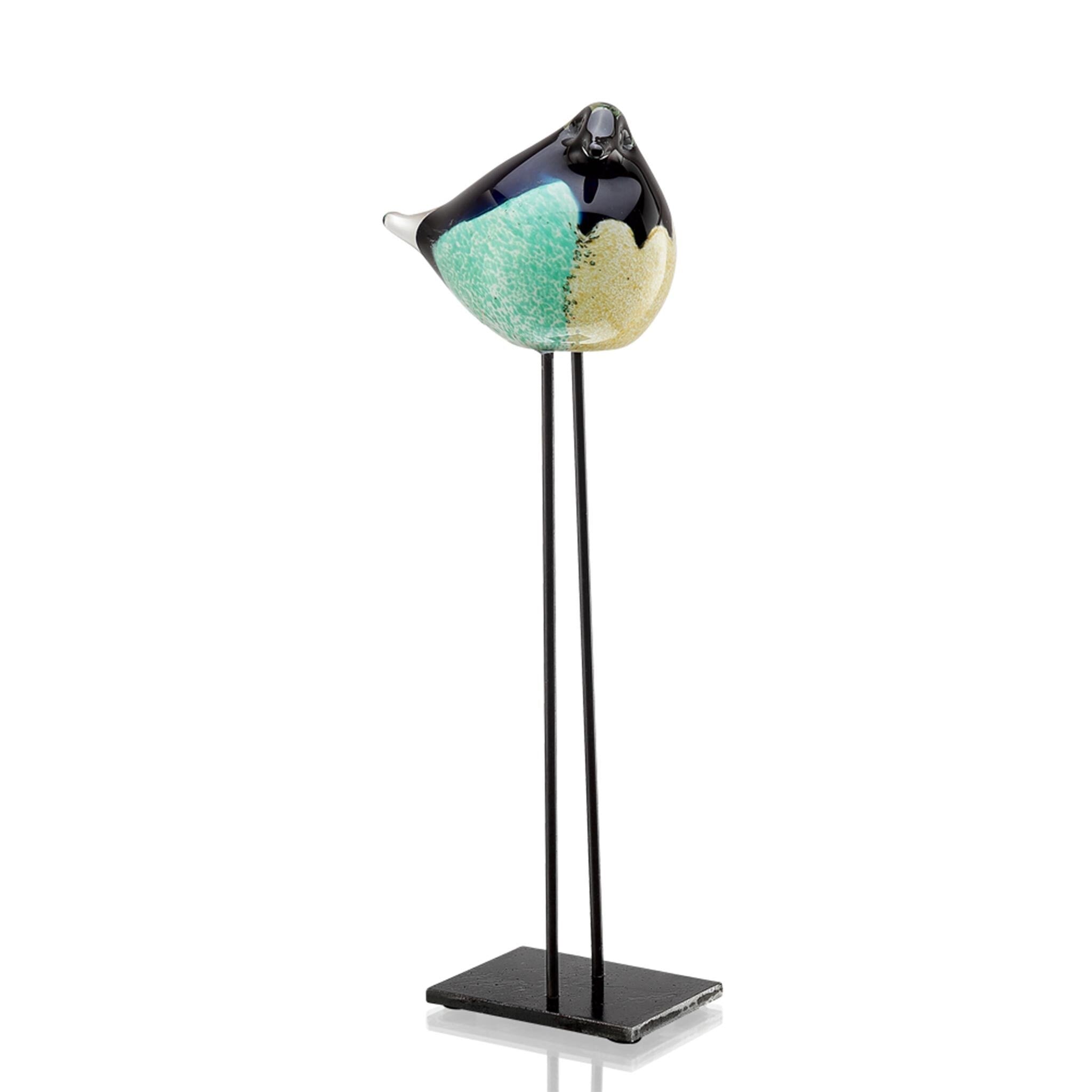 AG Green and Black Bird Desk D By SPI Home