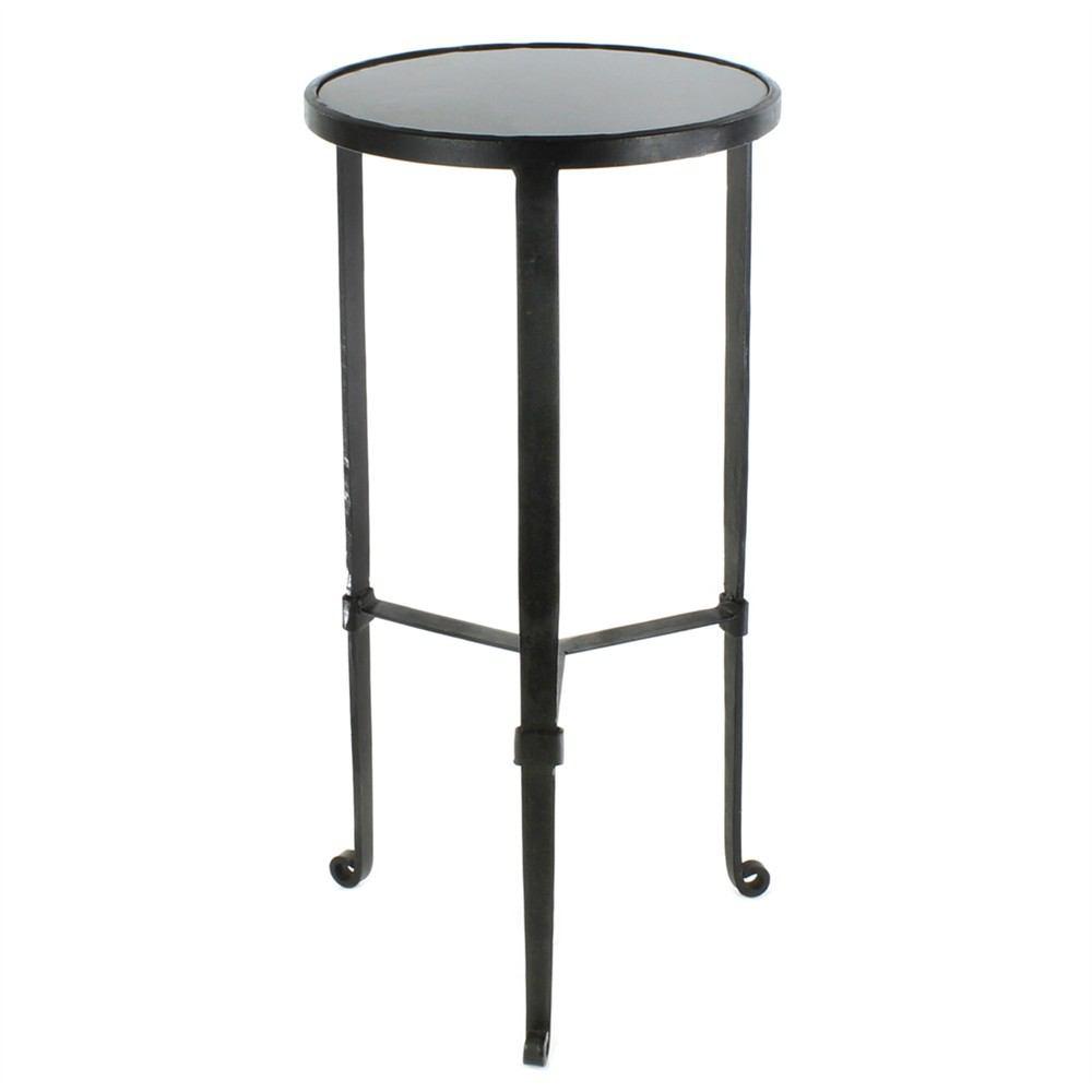 HomArt Savoy Iron & Stone Side Table – Modish Store