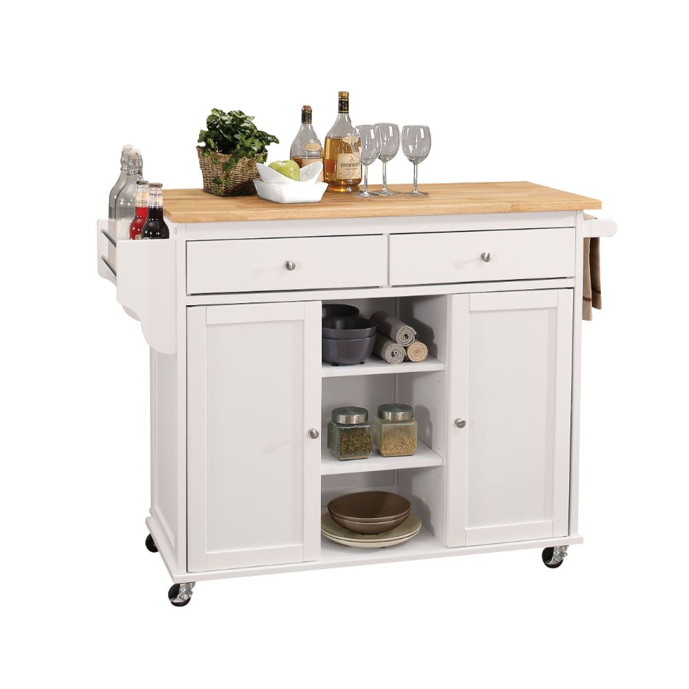  Tullarick Kitchen Cart By Acme Furniture 