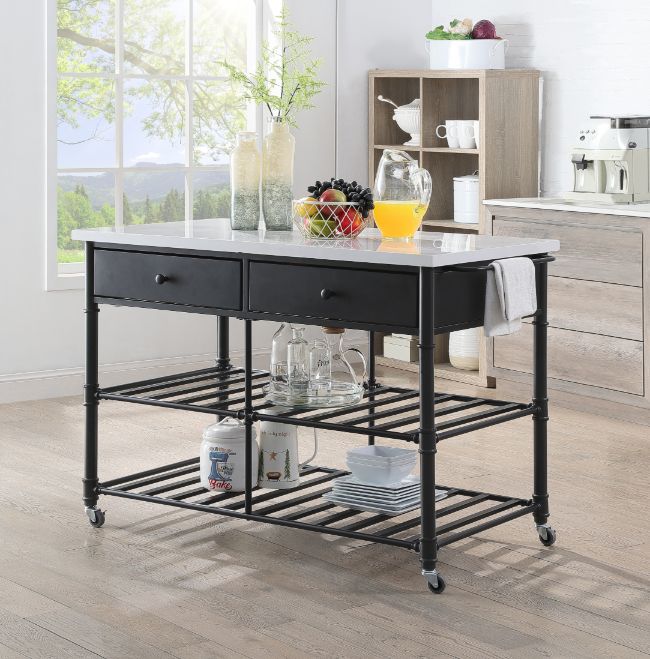  Emery Kitchen Island By Acme Furniture 