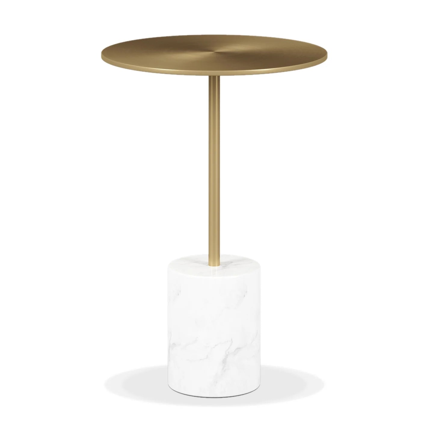  Poke Side Table, Gold By World Modern Design 