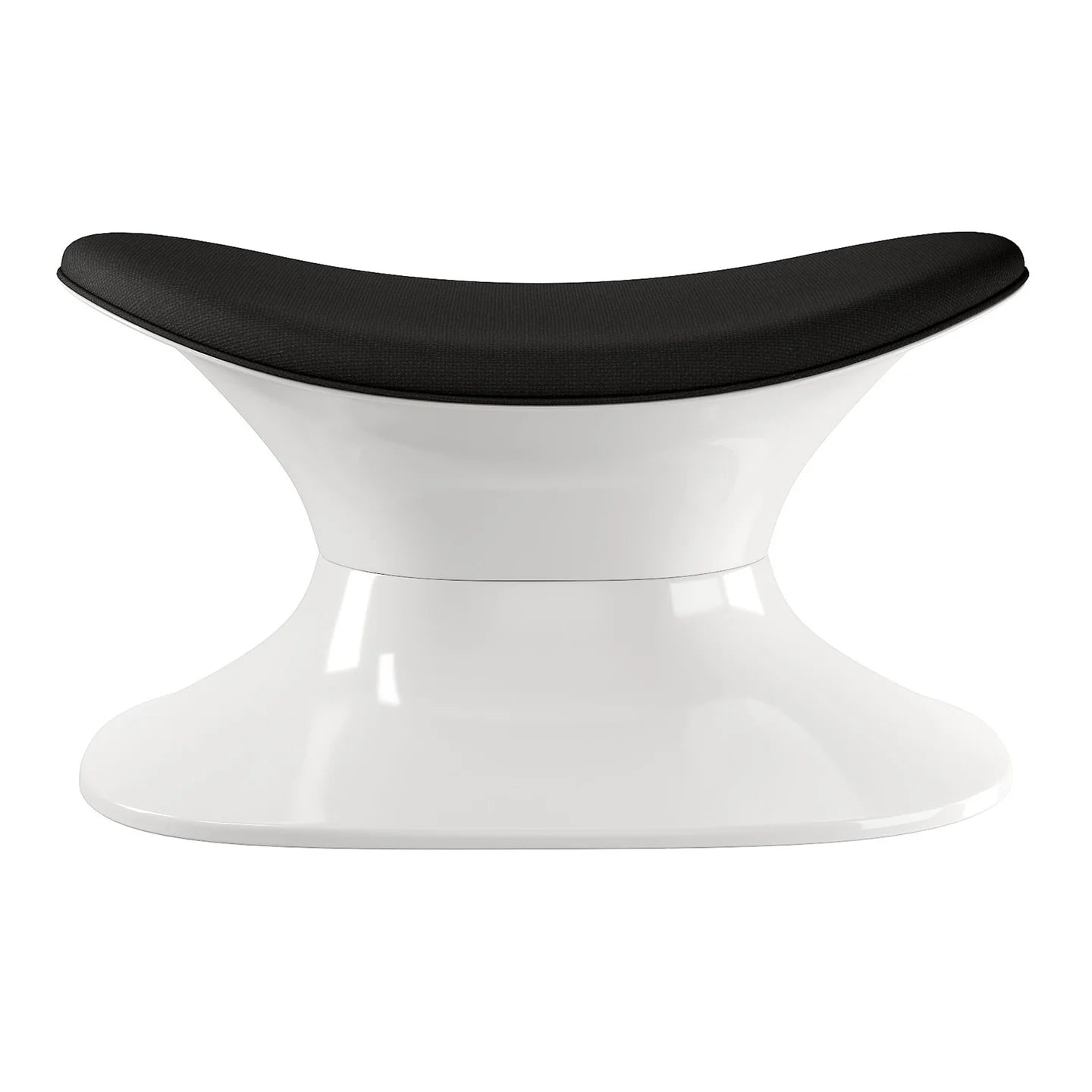  Alpha Ottoman, Black By World Modern Design 