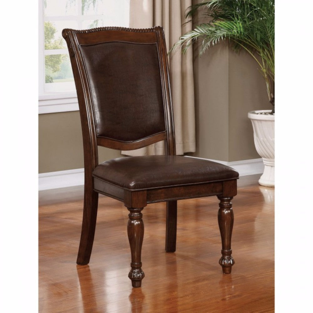  Alpena Traditional Style Side Chair Set Of 2 By Benzara 