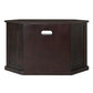 Rustic Wooden Corner Tv Stand With 2 Door Cabinet, Espresso Brown By Benzara | TV Stands |  Modishstore  - 5