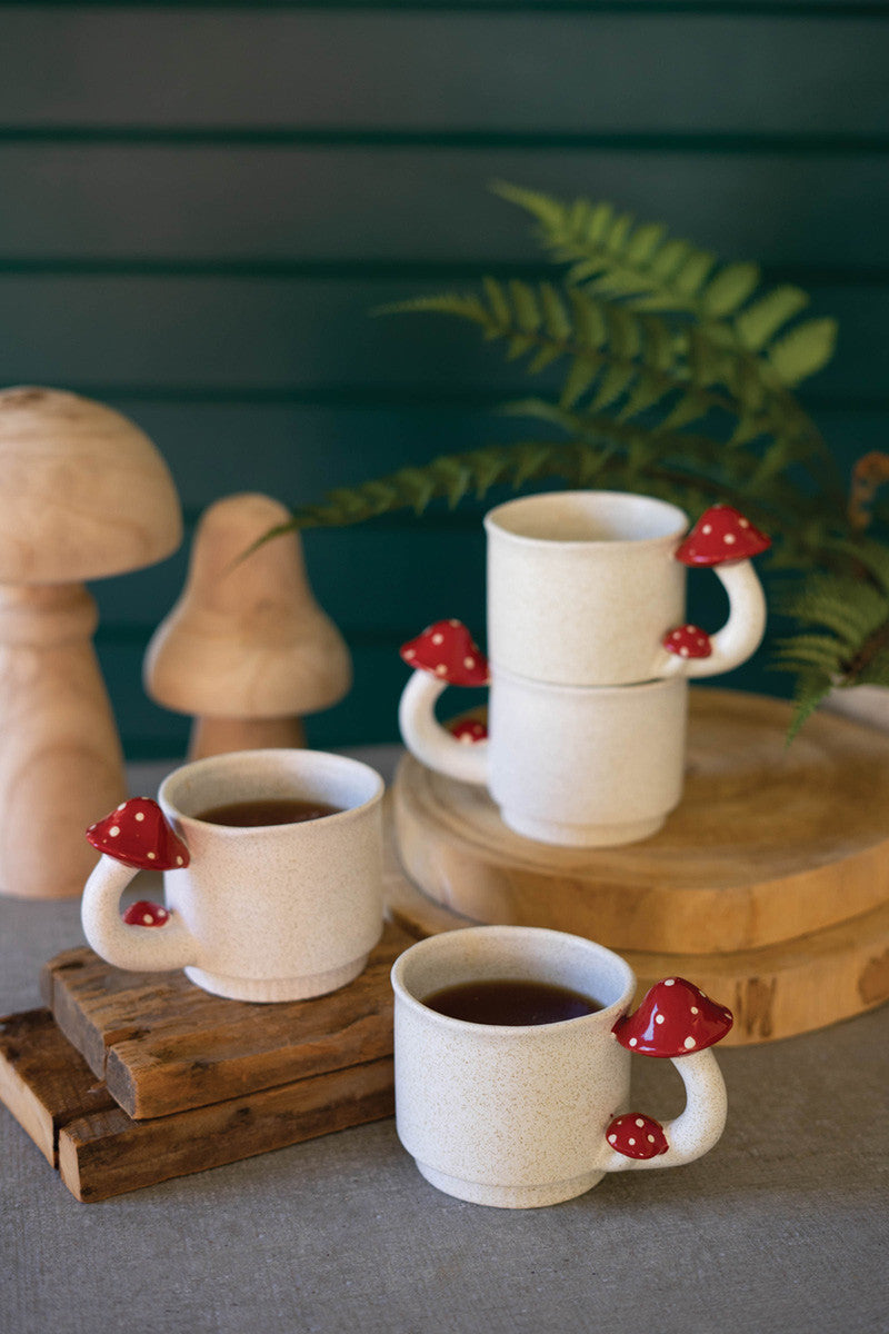  Ceramic Mug - Mushroom By Kalalou 