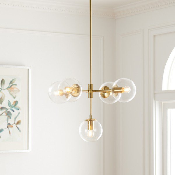  Safavieh Camaria Chandelier - Gold 