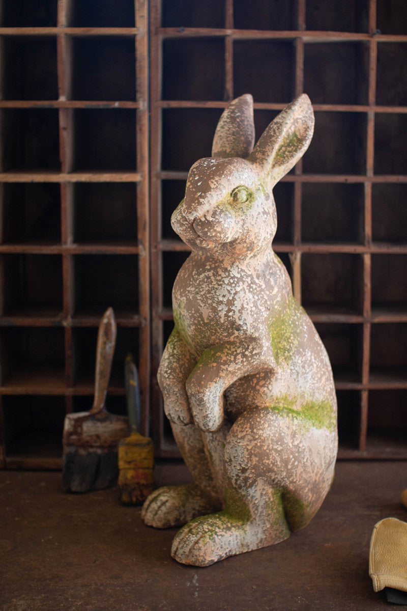  Faux Concrete Rabbit - Head Forward By Kalalou 