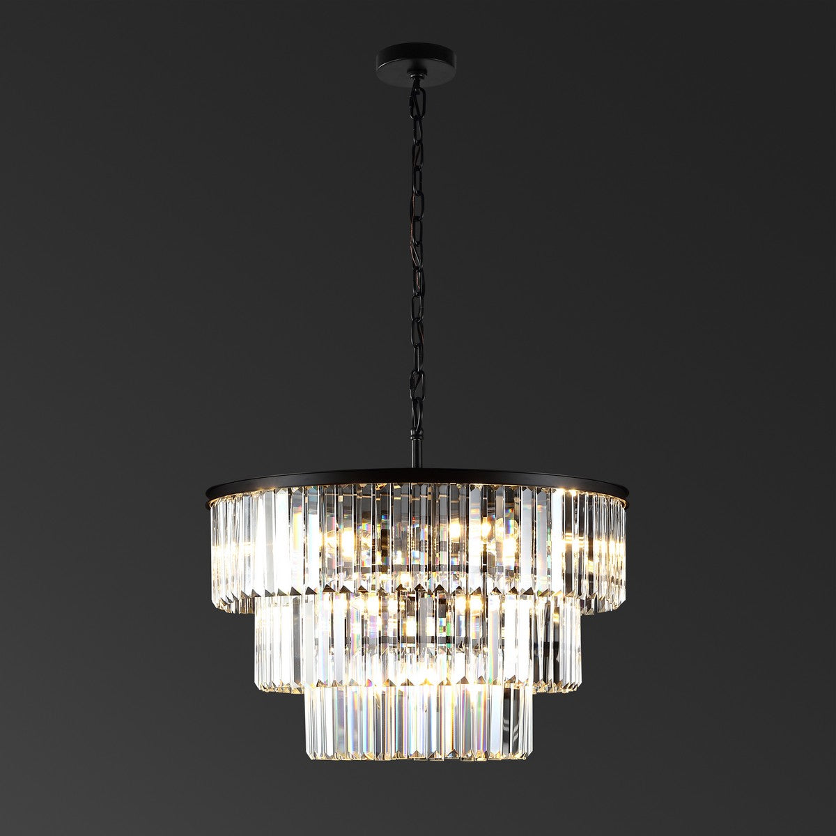  Safavieh Karissa 3 Tier Chandelier 