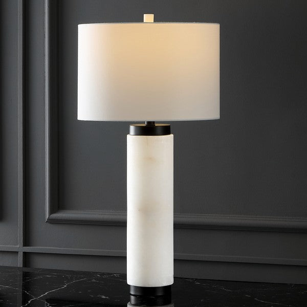  Safavieh Sydni Alabaster Pillar Tb Lamp 