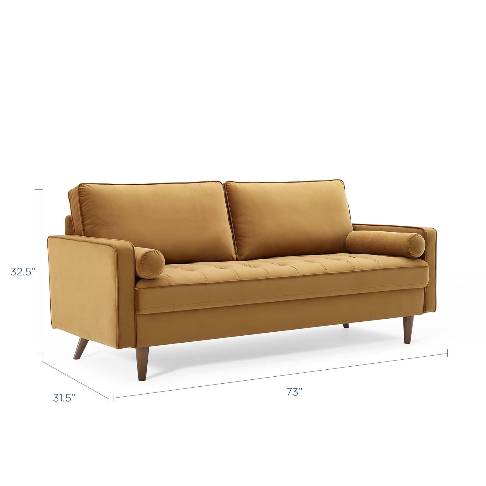 Modway Valour Performance Velvet Sofa - EEI-3764