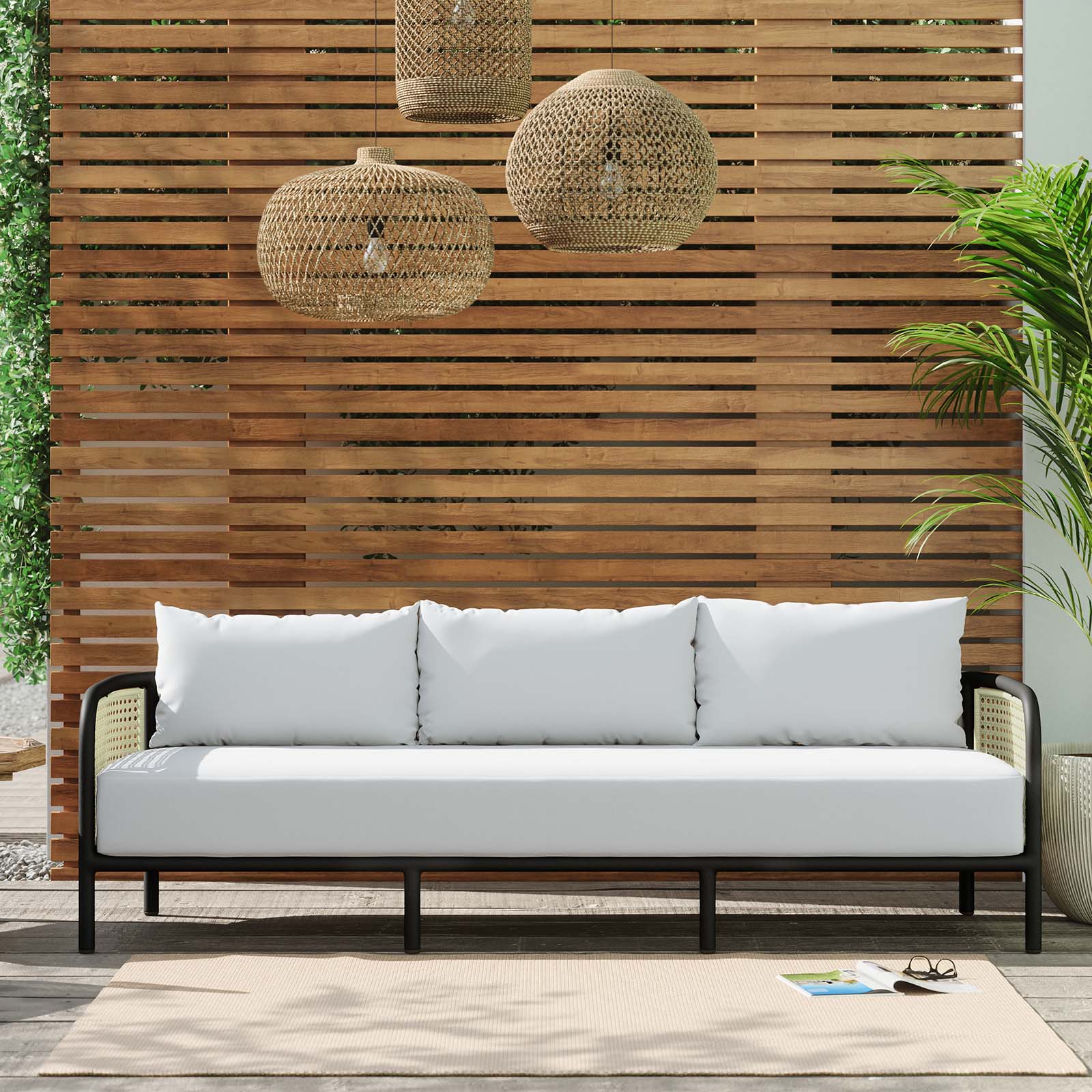  Hanalei Outdoor Patio Sofa By Modway - EEI-5031 