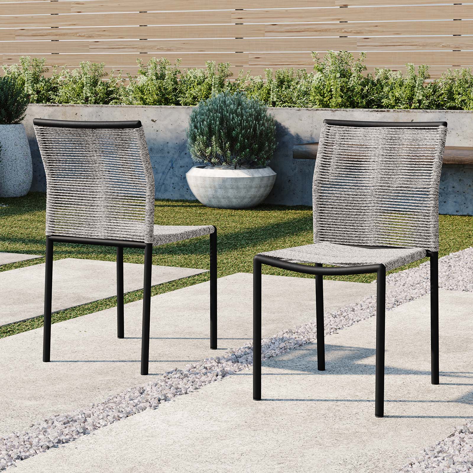  Serenity Outdoor Patio Chairs Set of 2 By Modway - EEI-5032 