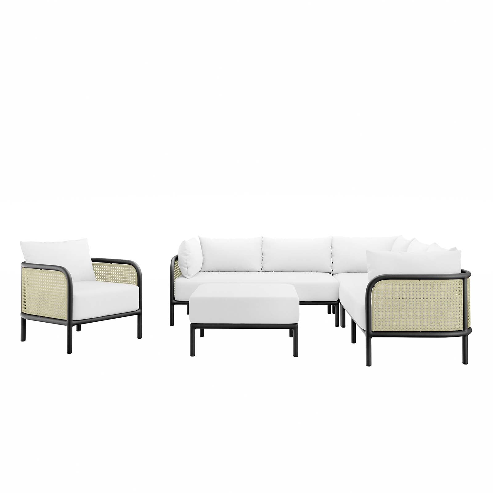  Hanalei Outdoor Patio 5-Piece Sectional By Modway - EEI-5634 