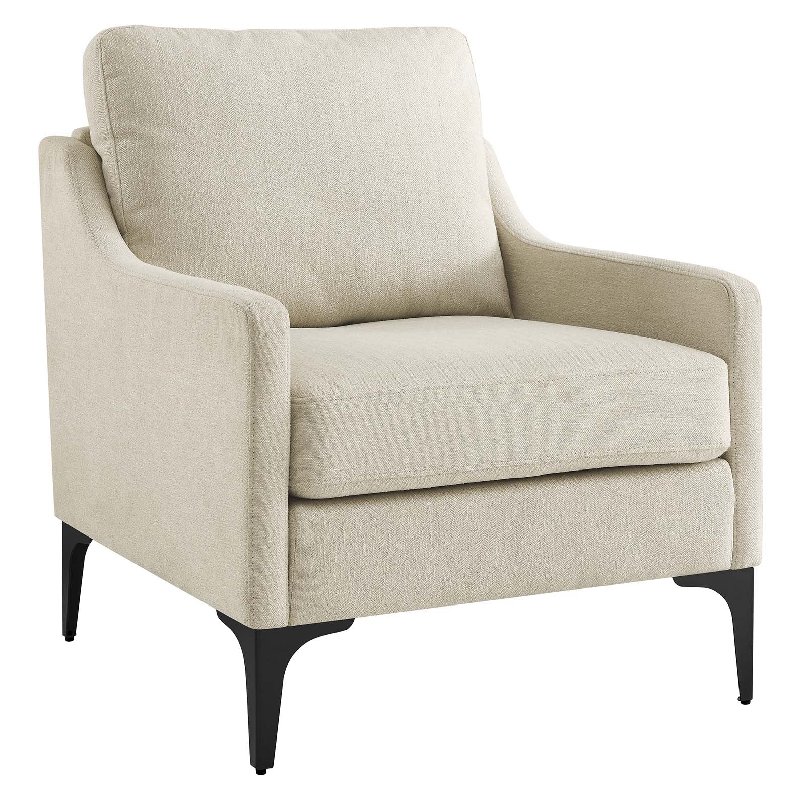  Corland Upholstered Fabric Armchair By Modway - EEI-6023 