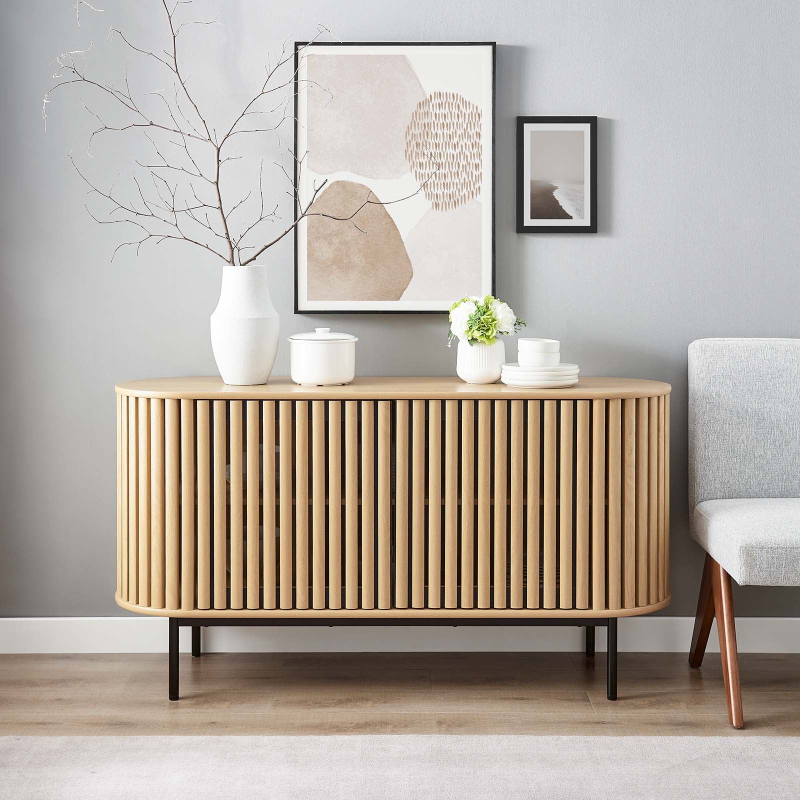  Fortitude 59” Oval Sideboard By Modway - EEI-6590 