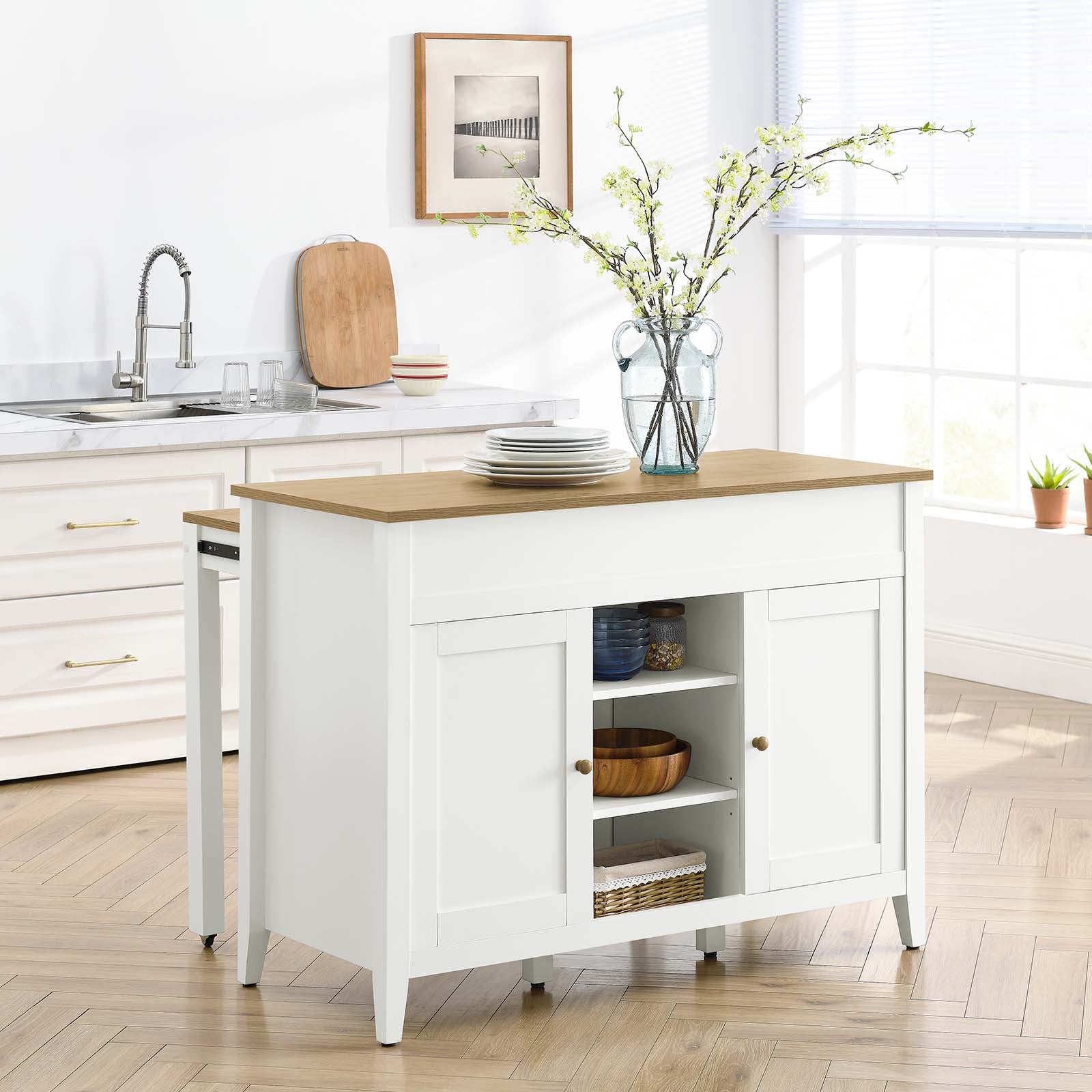  Garland Kitchen Island By Modway - EEI-6727 