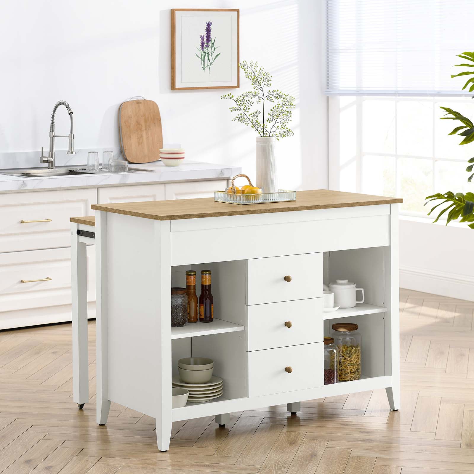  Farmstead Kitchen Island By Modway - EEI-6728 