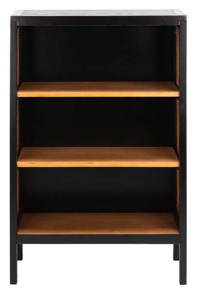  Safavieh Franz 3 Shelf Wood Back Etagere - Black 