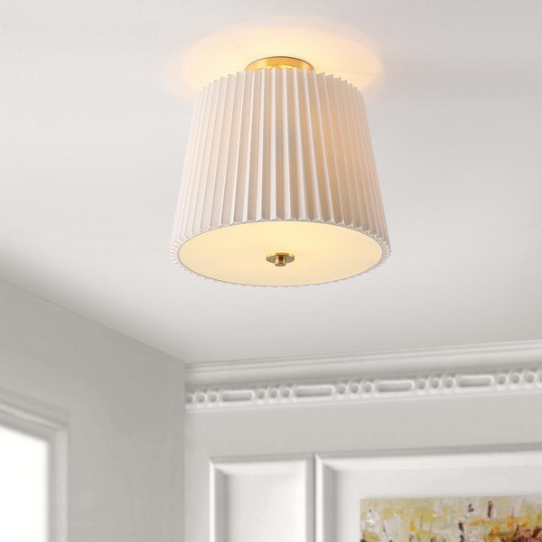  Safavieh Madio Flush Mount - Gold Base 