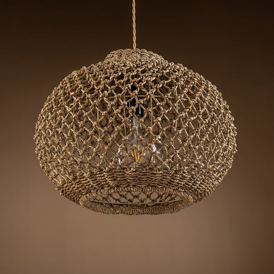 Arya Rattan Pendant Light By Ele Light & Decor – Modish Store