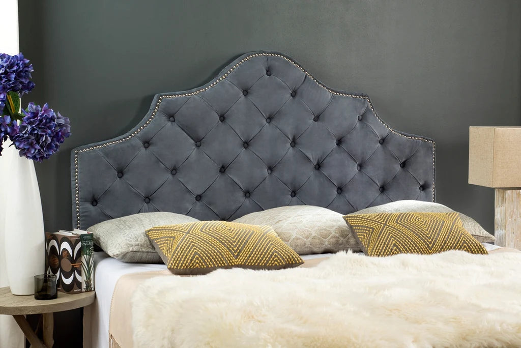  Safavieh Arebelle Full Headboard Full Size - Grey 