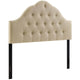 Modway Sovereign Queen Upholstered Fabric Headboard | Headboards | Modishstore-3