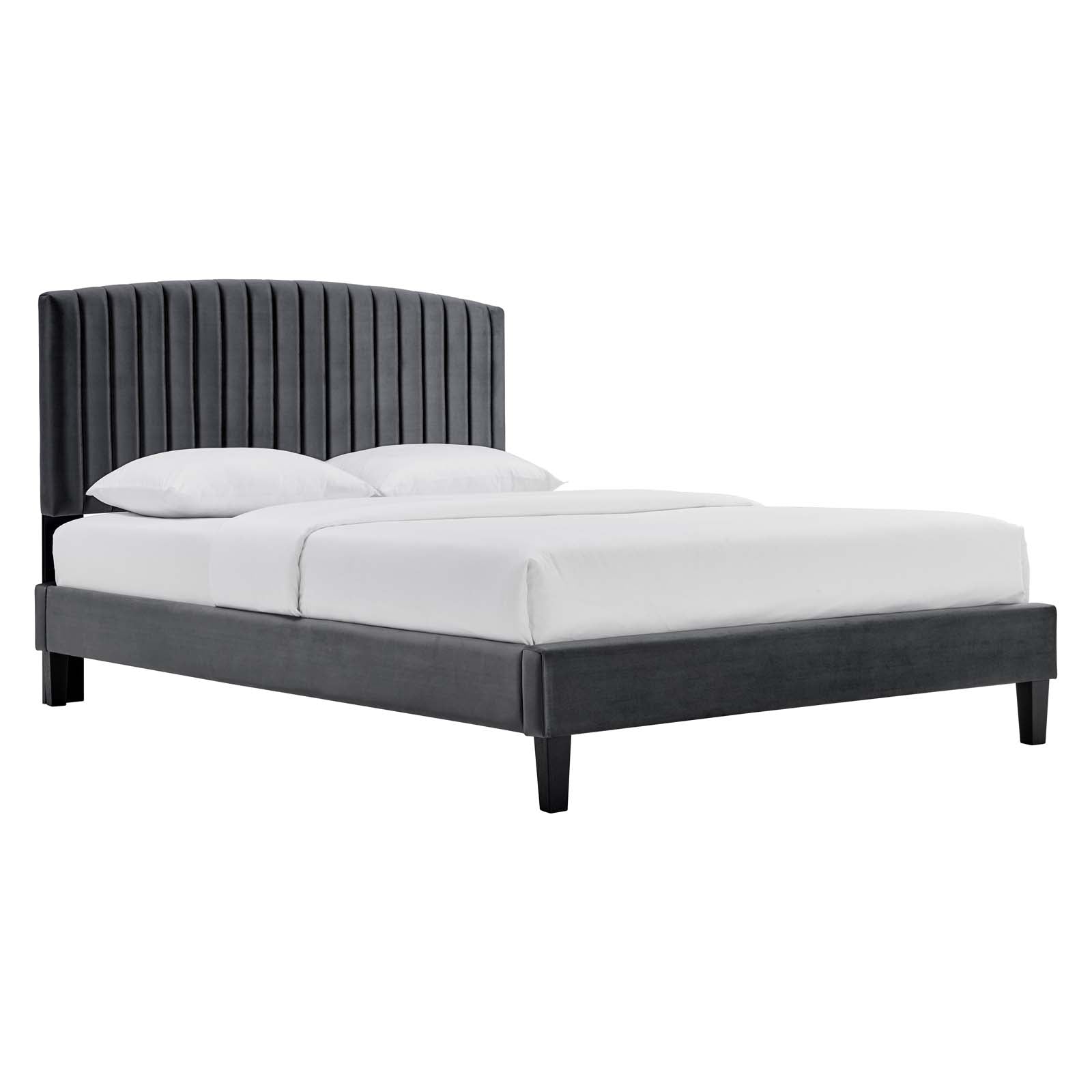  Alessi Performance Velvet Twin Platform Bed By Modway - MOD-7041 