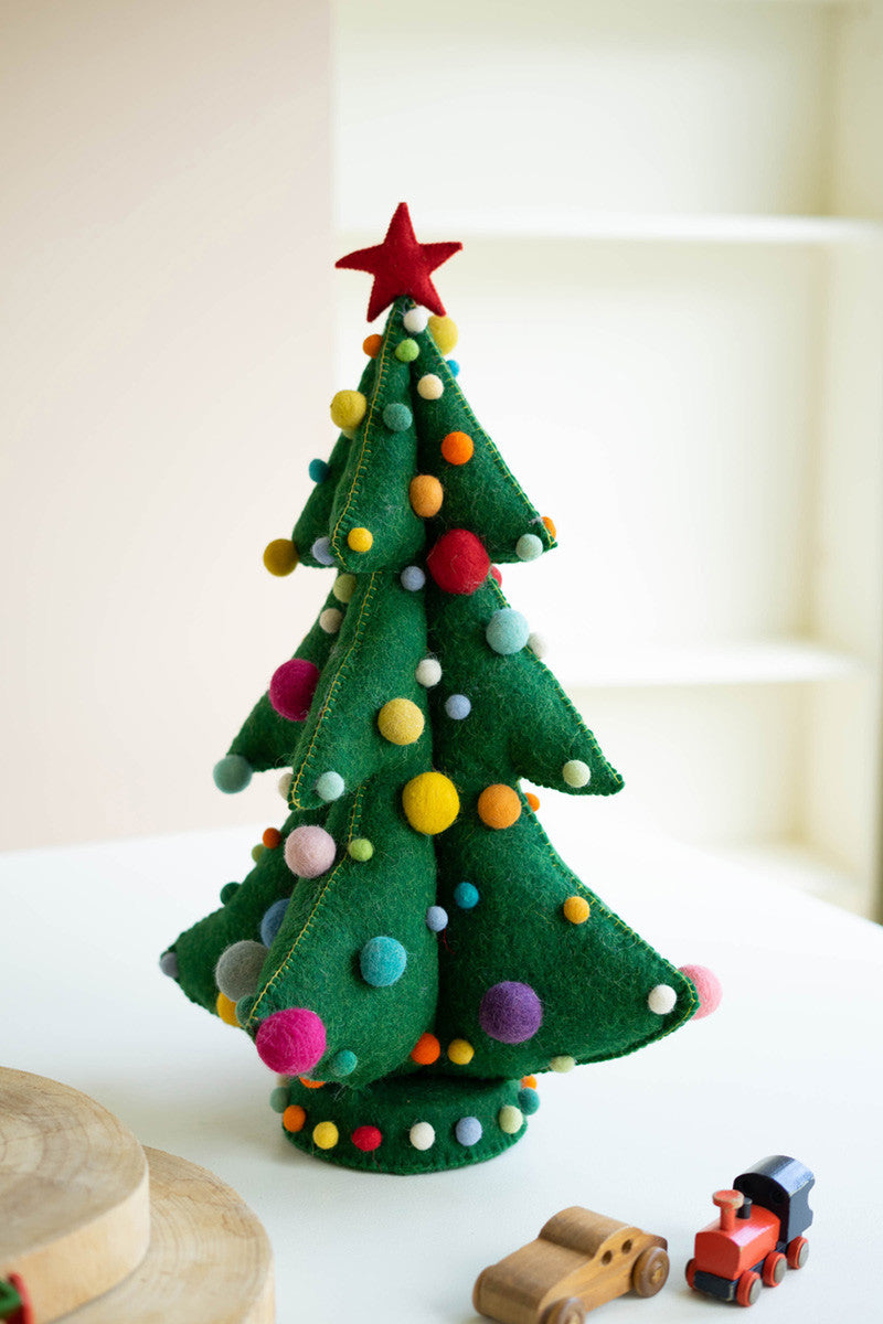  Large Felt Christmas Tree By Kalalou 