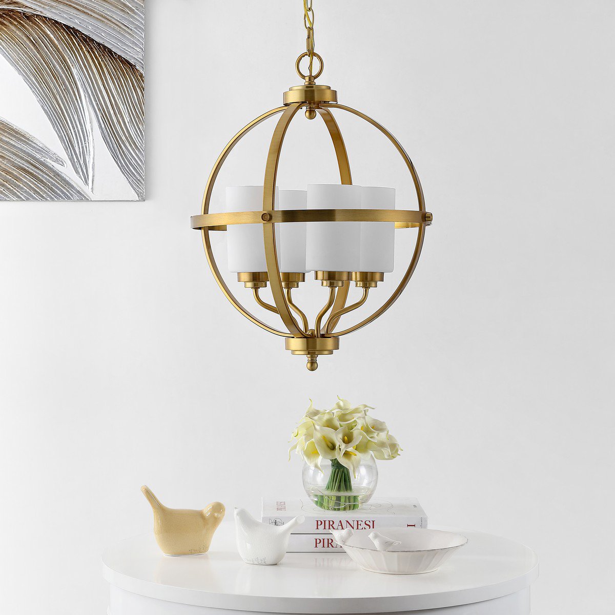  Safavieh Forler Pendant - Brass Gold 