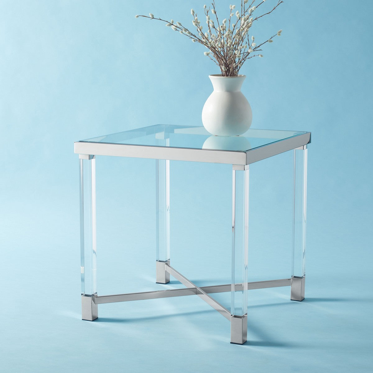  Safavieh Shawna Acrylic End Table 