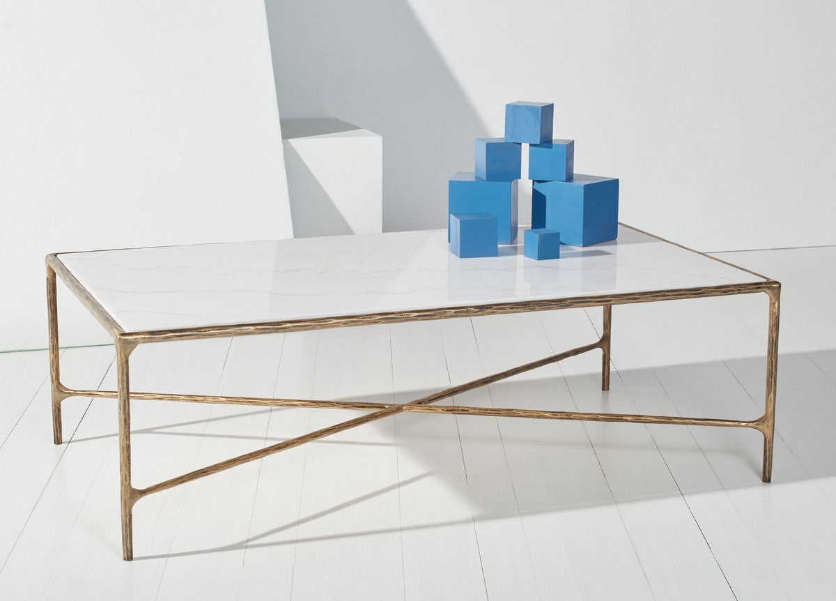  Safavieh Jessa Rectangle Coffee Table 