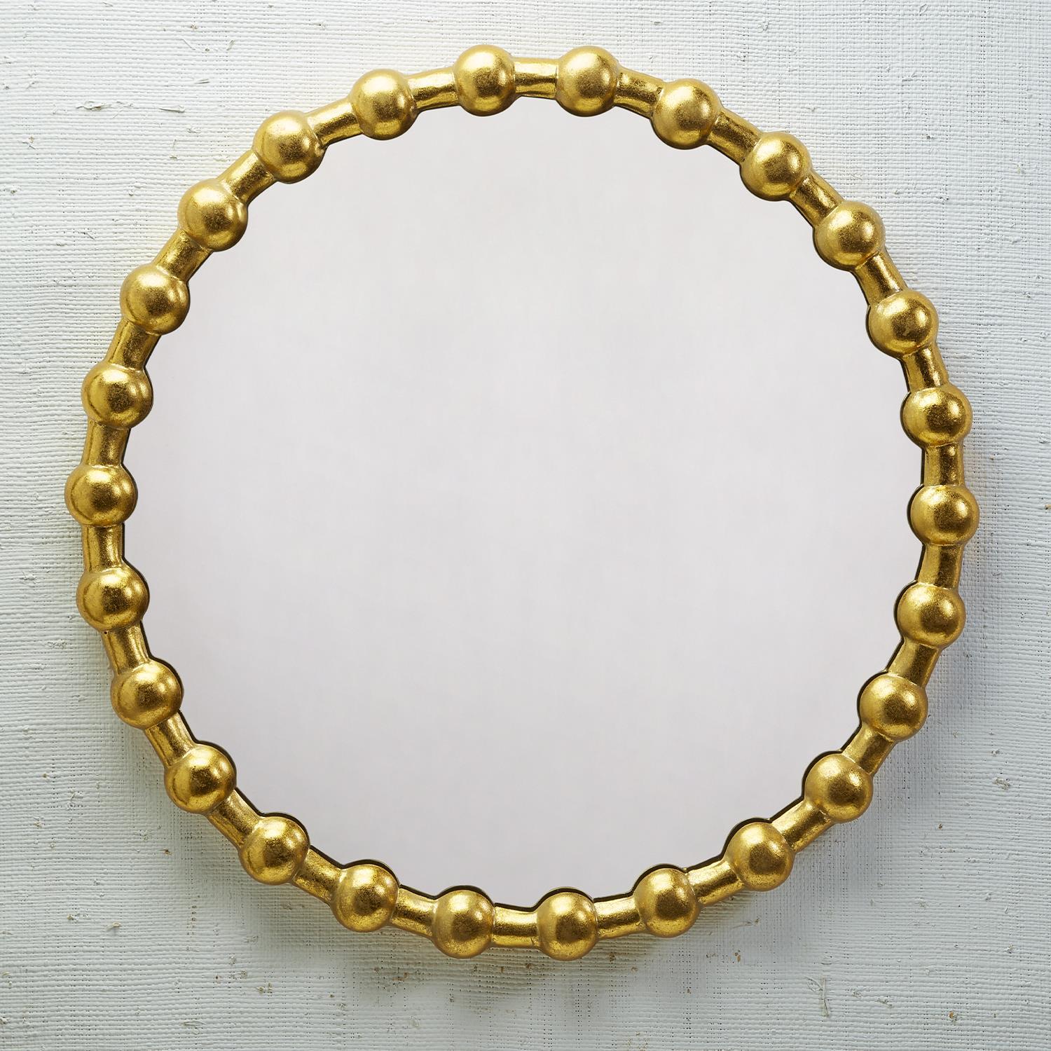  Raleigh Golden Mirror Wall Decor By Two's Company 