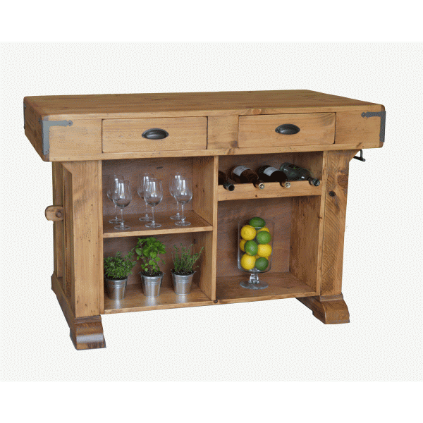 2-Day Designs Santa Maria Kitchen Island – Modish Store