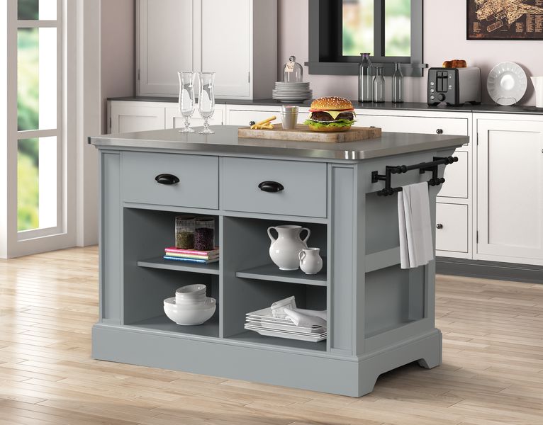  Urrur Kitchen Island By Acme Furniture 