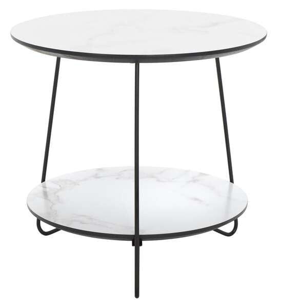  Safavieh Avani Round Side Table - White 