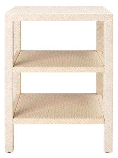  Safavieh Apis Raffia 2 Shelf Accent Table - Light Natural 