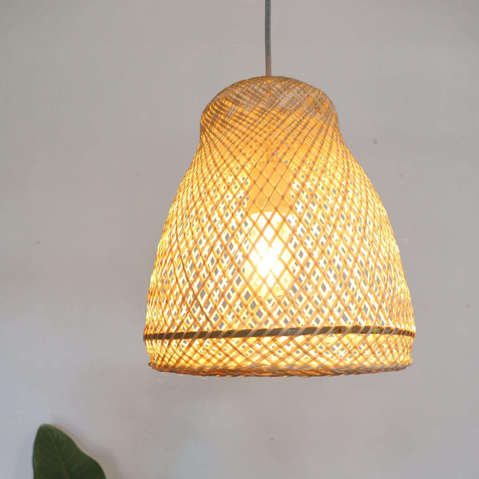  Muntana Bamboo Pendant Light (10 -11 Inches) By Thaihome 