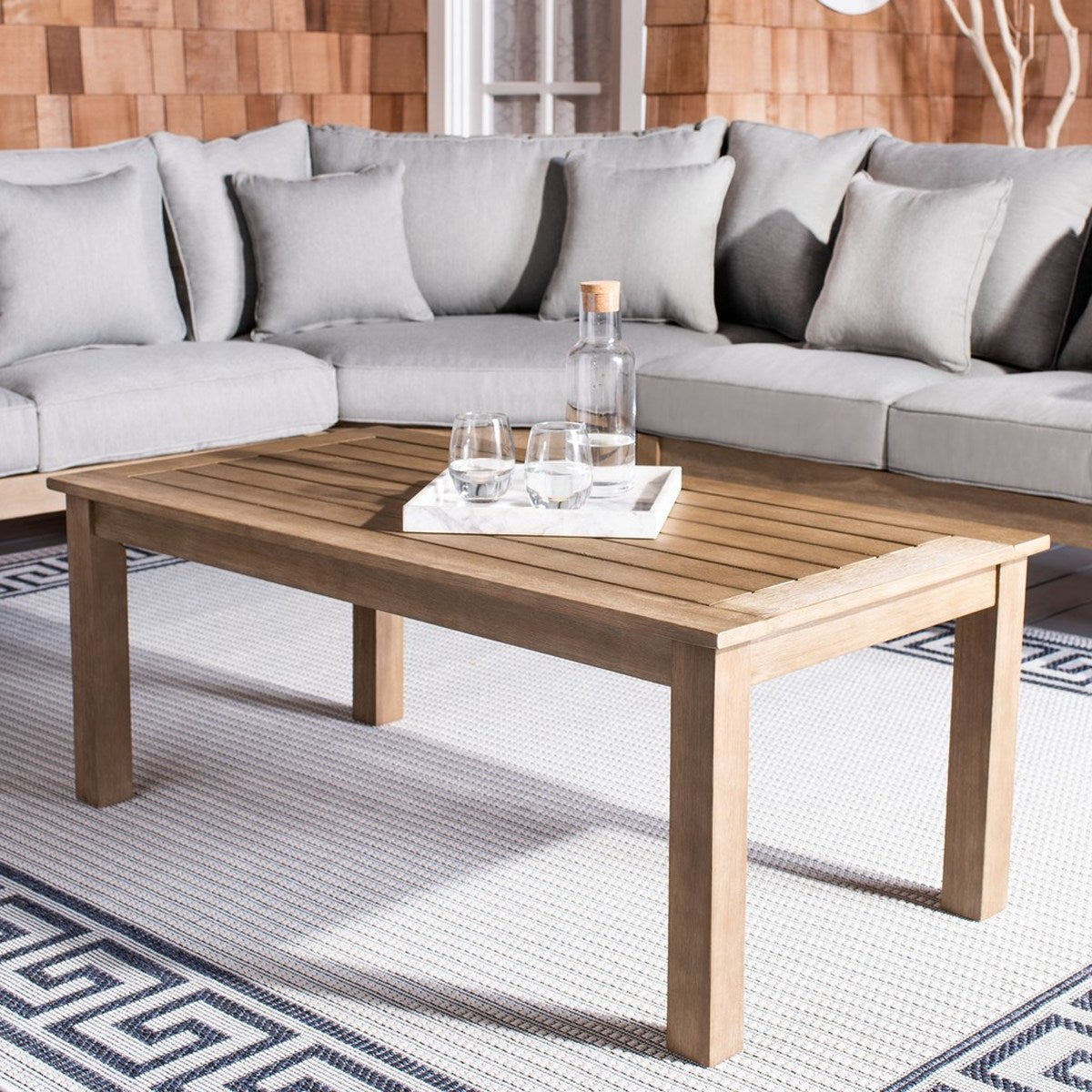  Safavieh Santa Cruz Patio Coffee Table 