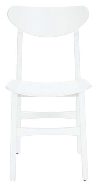  Safavieh Lucca Retro Dining Chair Set Of 2 - White 