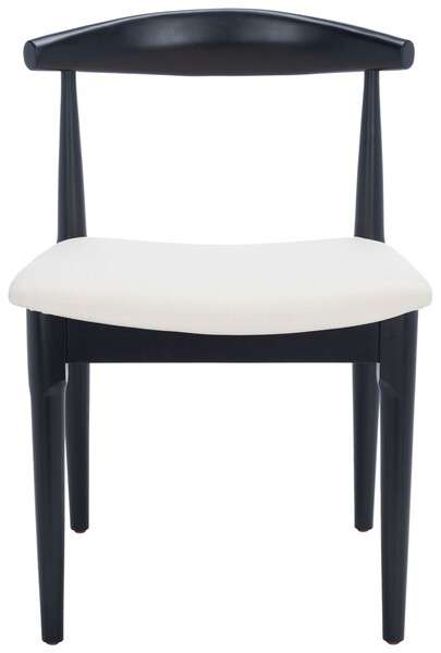  Safavieh Lionel Retro Dining Chair Set Of 2 - Black Body 